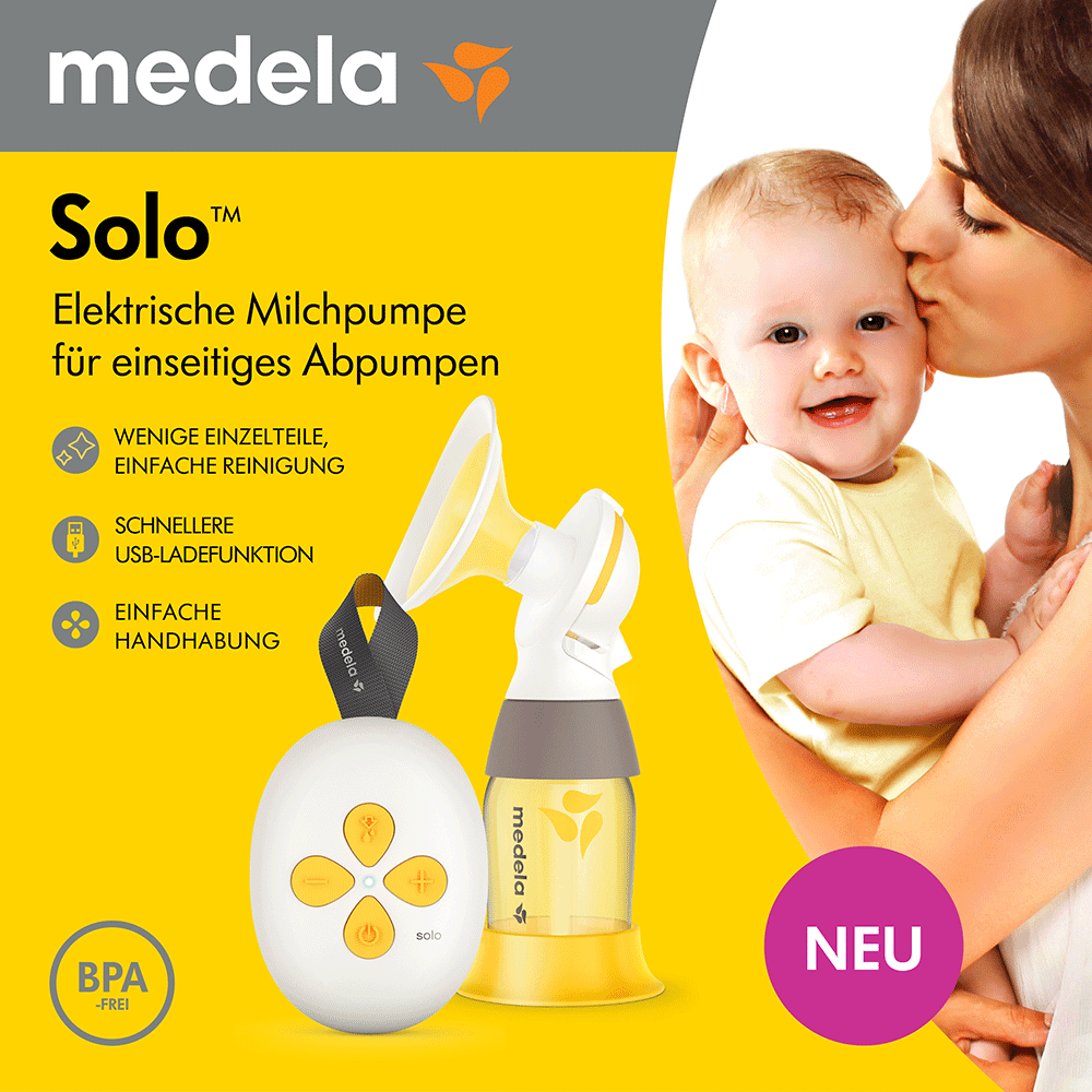 Bild: Medela Elektrische Milchpumpe Solo 