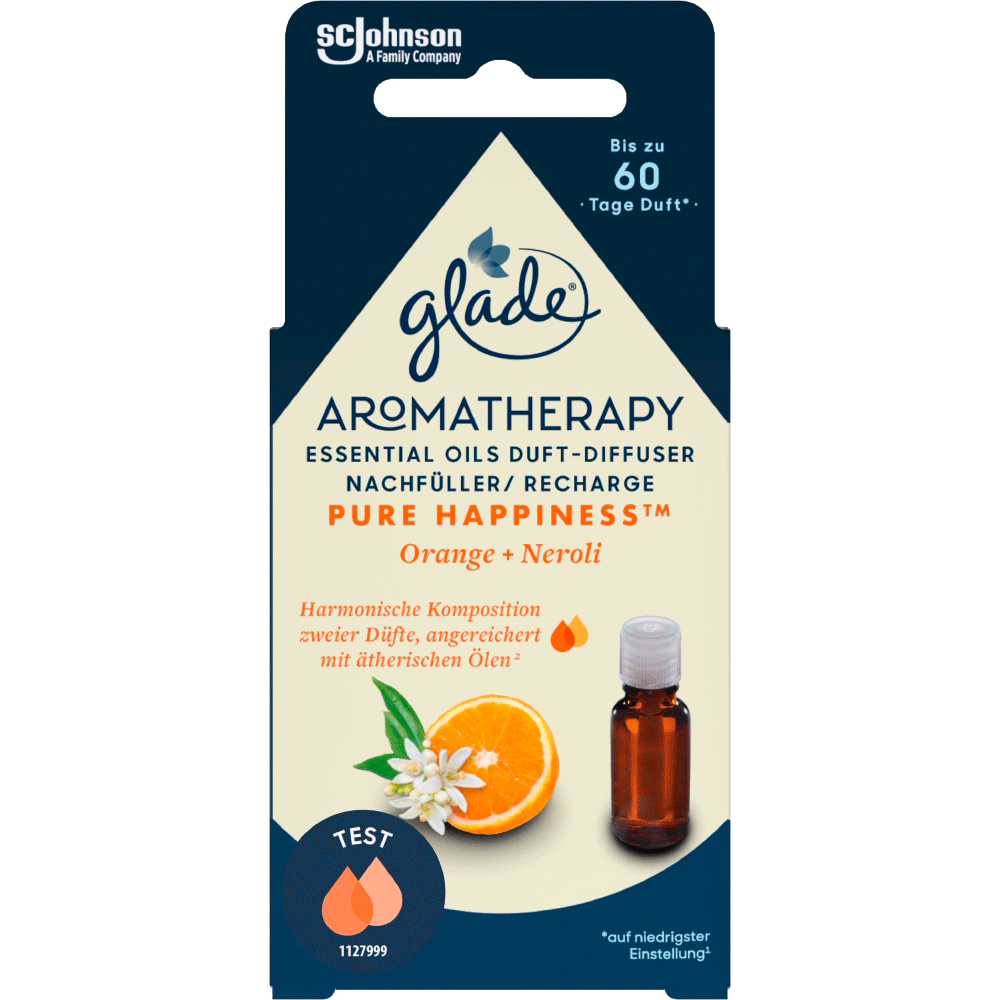 Bild: Glade Aromatherapy Diffuser Nachfüllung Pure Happiness 