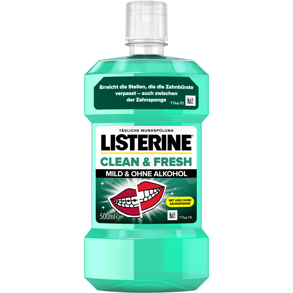 Bild: LISTERINE Mundspülung Clean & Fresh 