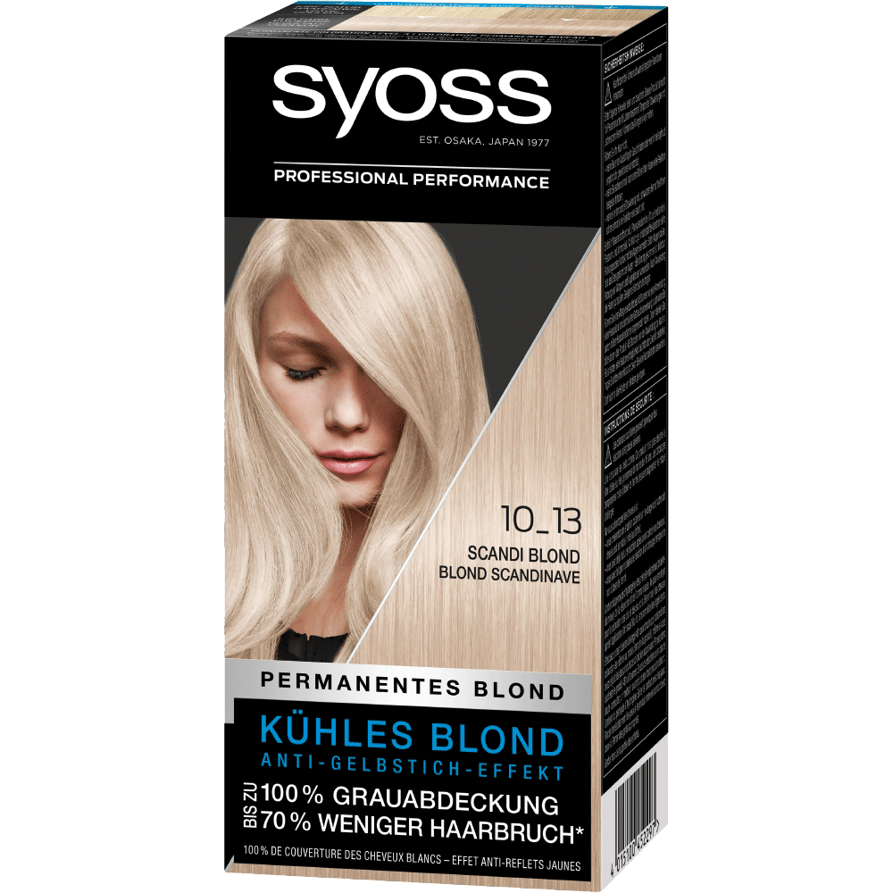 Bild: syoss Scandi Blond Haarcoloration 