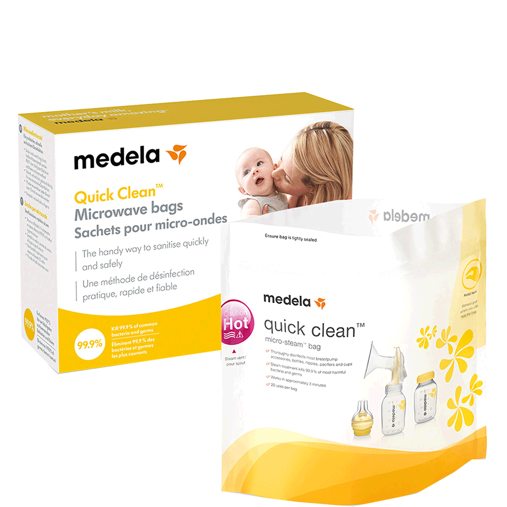 Bild: Medela Quick Clean Mikrowellenbeutel 