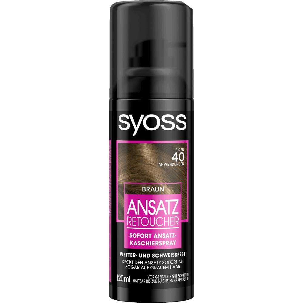 Bild: syoss Ansatz Retoucher Kaschierspray braun