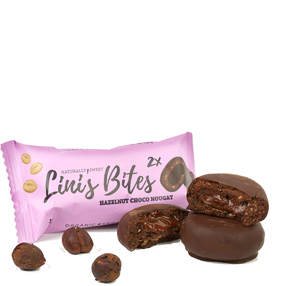 Bild: Linis Bites Pralinis Hazelnut Choco Nougat 