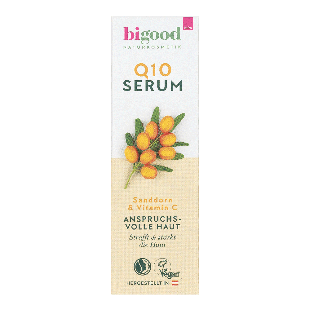 Bild: bi good Q10 Serum Sanddorn & Vitamin C 