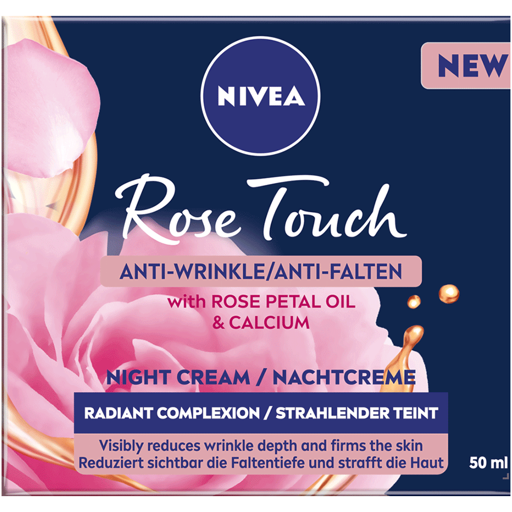 Bild: NIVEA Rose Touch Anti-Age Nachtcreme 