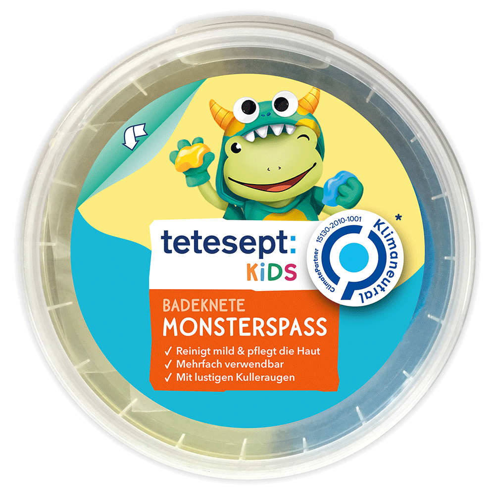 Bild: tetesept: Kids Badeknete Monsterspass 