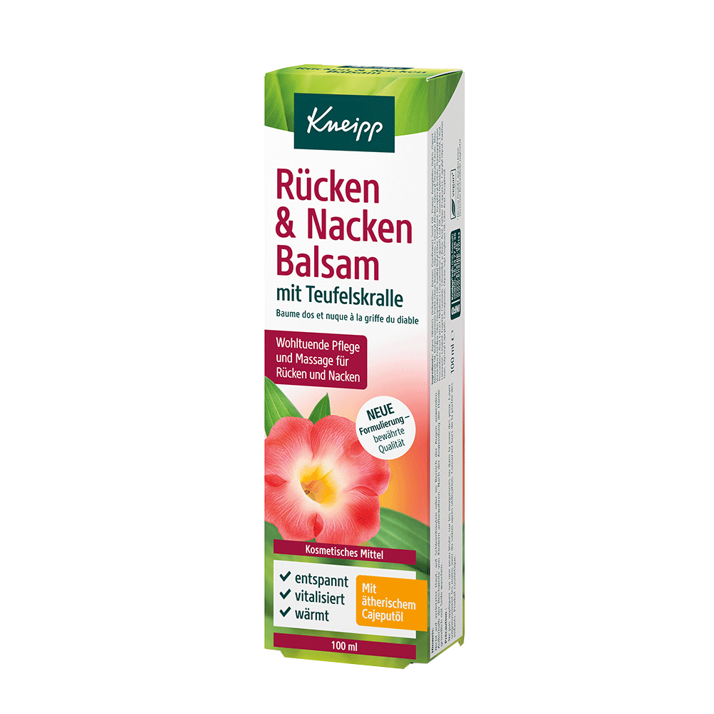 Bild: Kneipp Rücken & Nacken Balsam Teufelskralle 