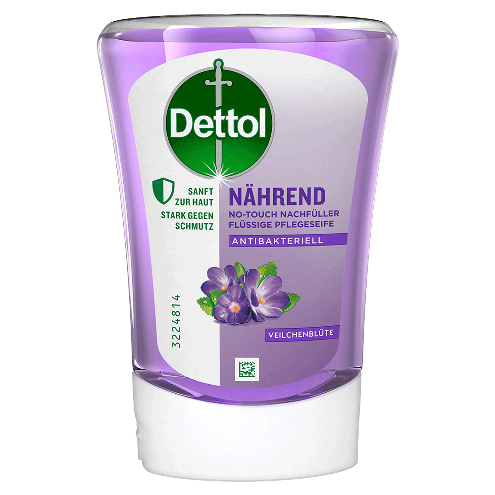 Bild: Dettol No-Touch automatischer Seifenspender Nachfüllseife Veilchen 