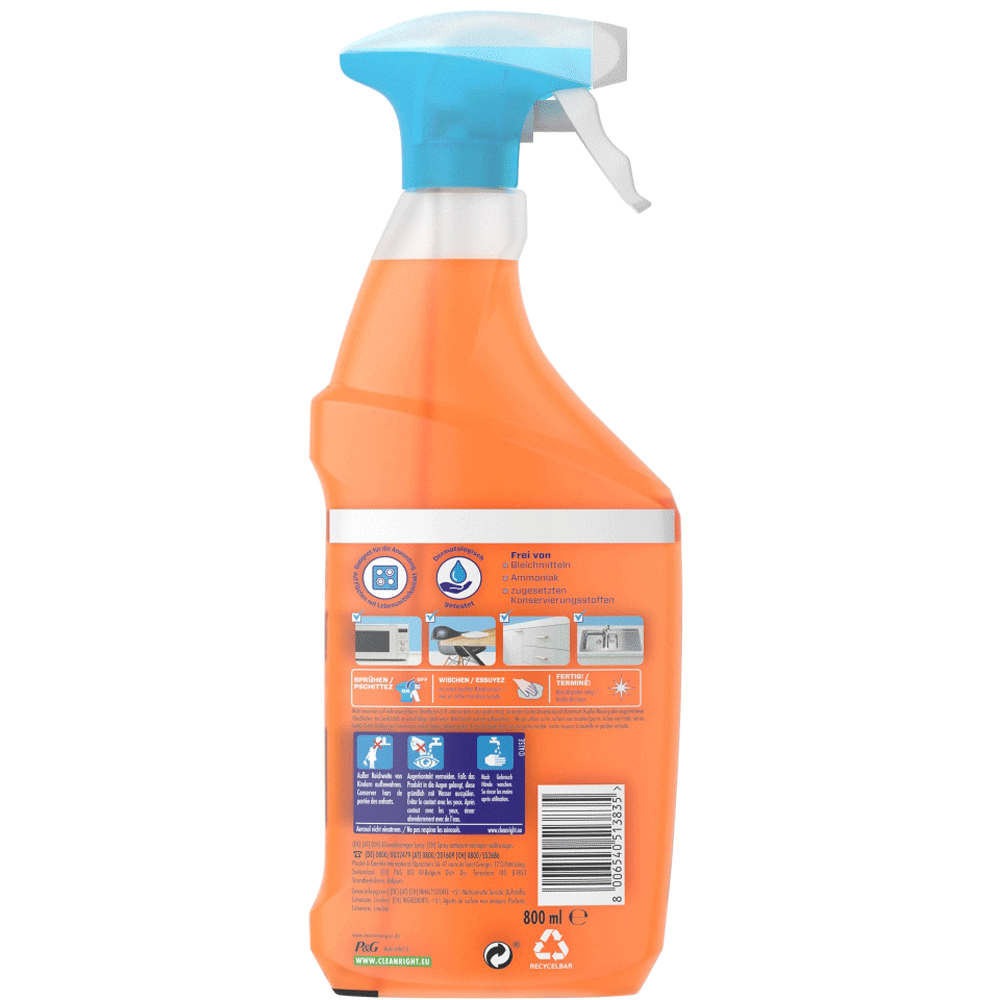 Bild: Meister Proper Ultra Power Spray Küchenreiniger Mandarine 