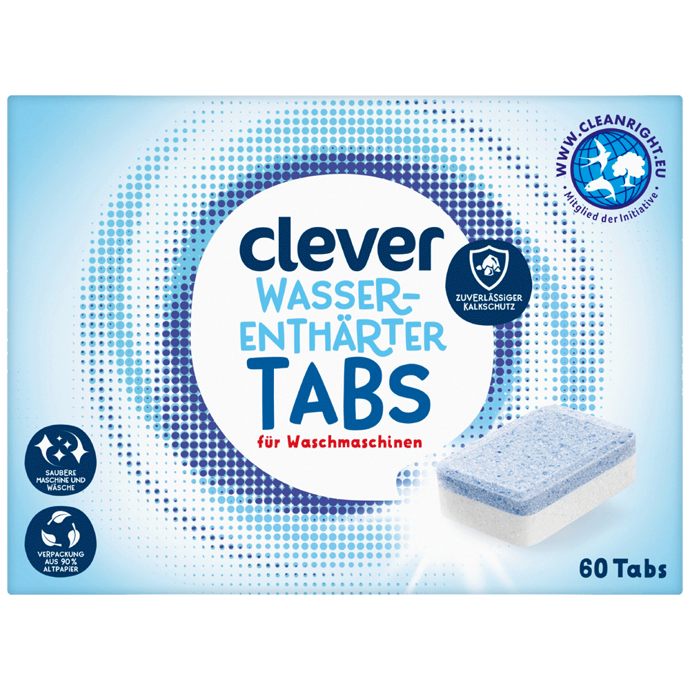 Bild: clever Wasserenthärter Tabs 