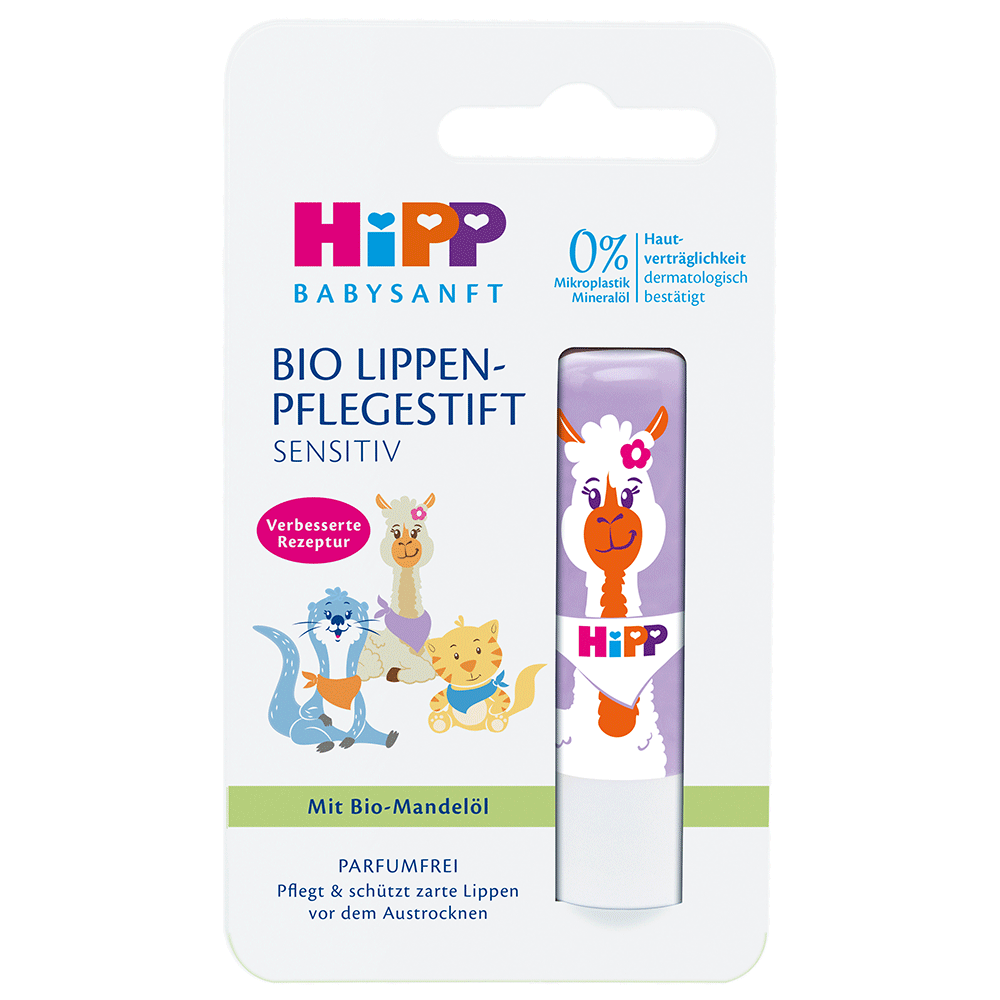 Bild: HiPP Babysanft Bio Lippen Pflegestift Sensitiv 