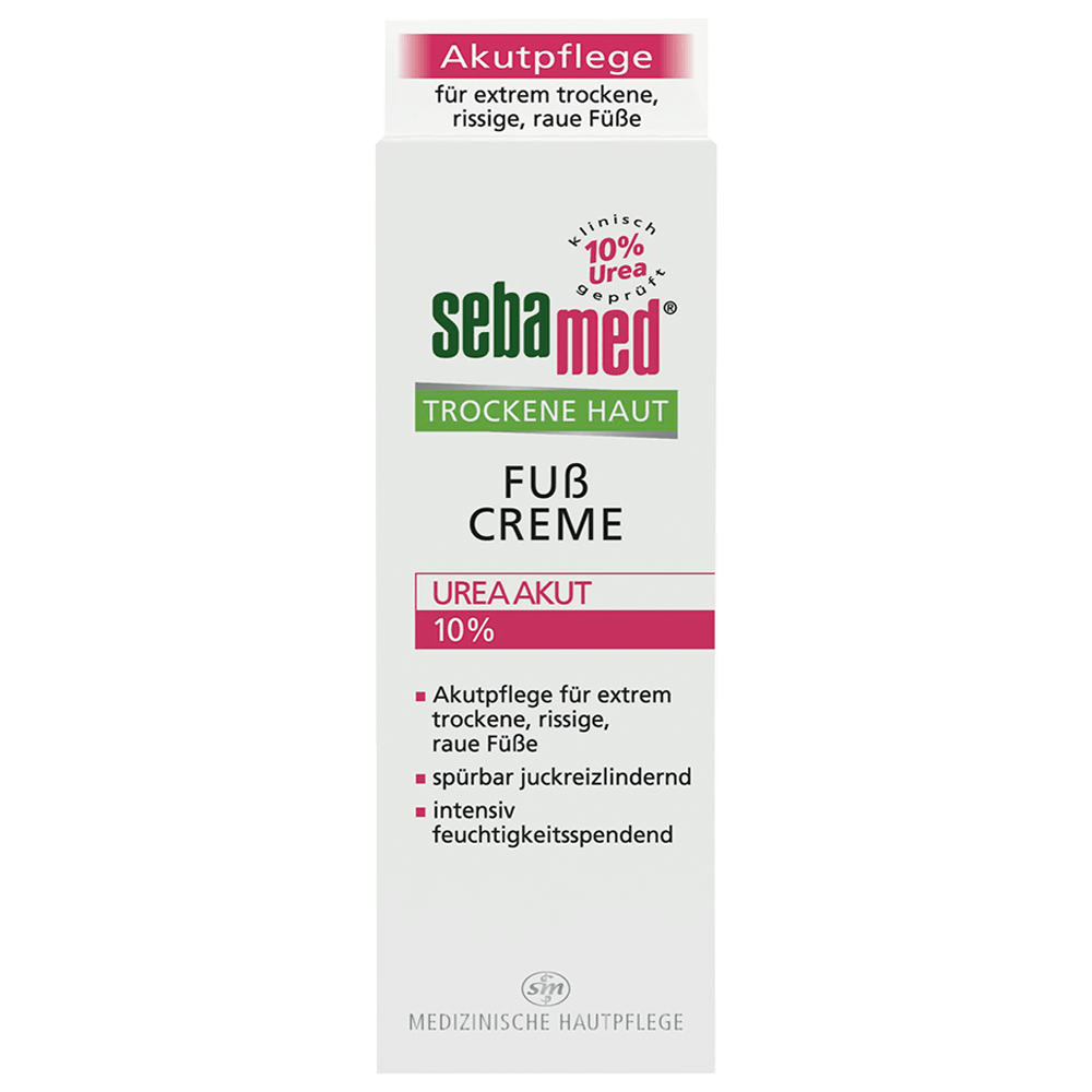 Bild: sebamed Fußcreme Urea akut 10% 