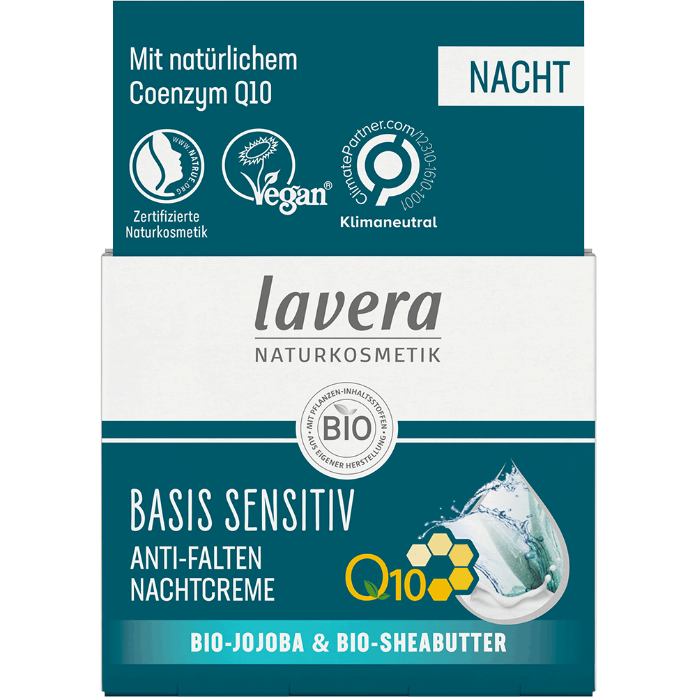 Bild: lavera Anti-Falten Nachtcreme Q10 