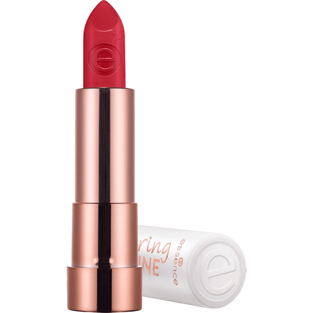 Bild: essence Shine vegan Collagen Lipstick My Love