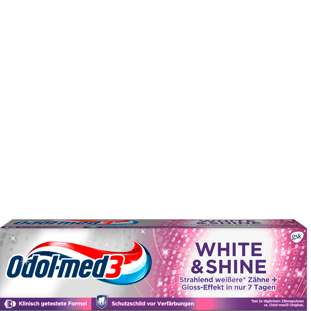 Bild: Odol-med3 Zahncreme White & Shine 