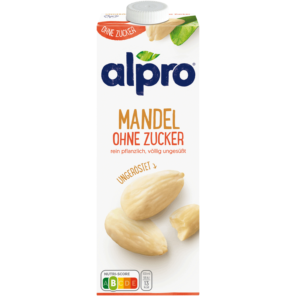 Bild: Alpro Mandel Drink ohne Zucker 