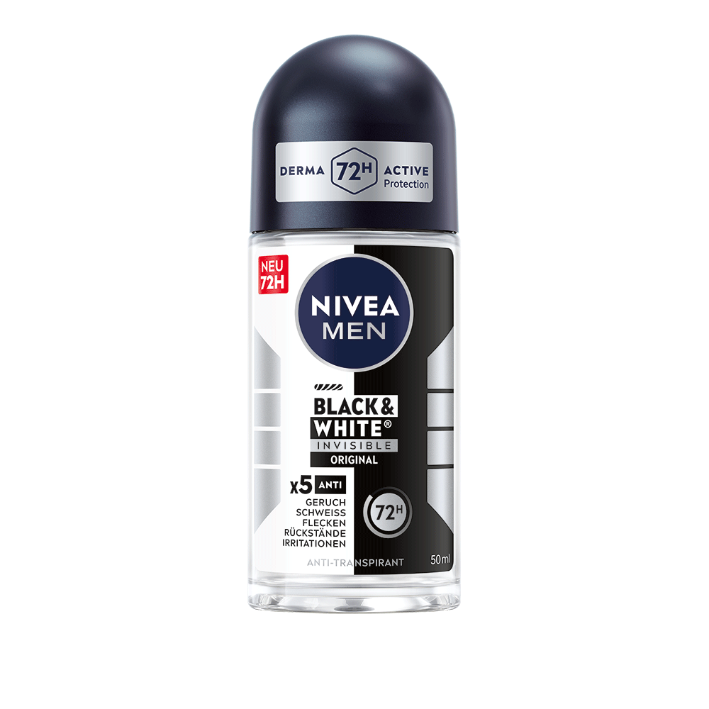 Bild: NIVEA MEN Deo Roll On Black & White Original 