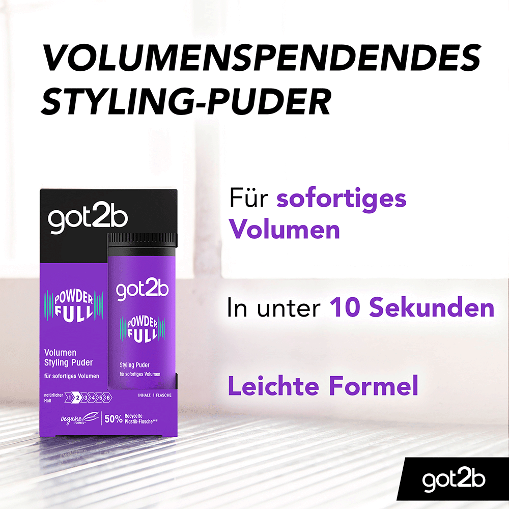 Bild: Got2b Powder Full Volumen Styling Puder 