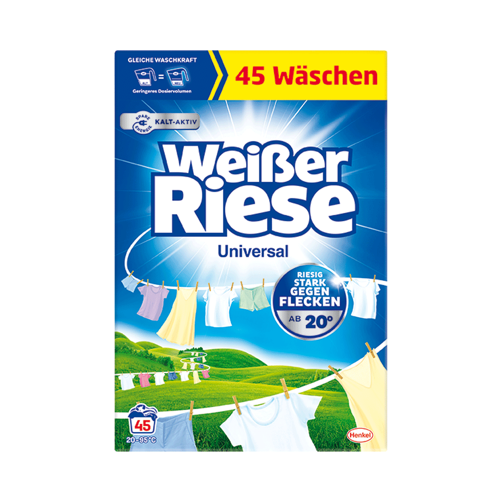 Bild: Weißer Riese Waschpulver Riesenfrisch Pulver 