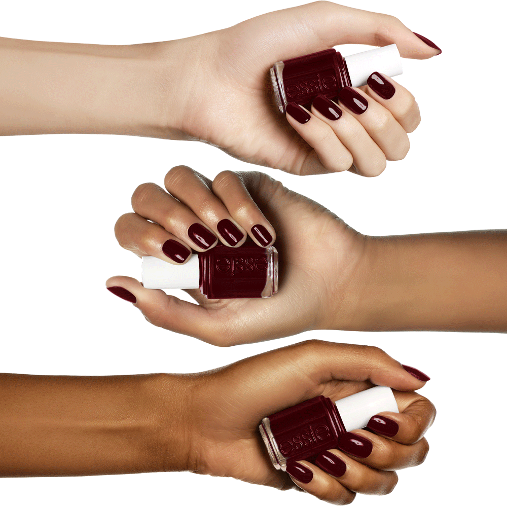 Bild: Essie Nagellack bordeaux