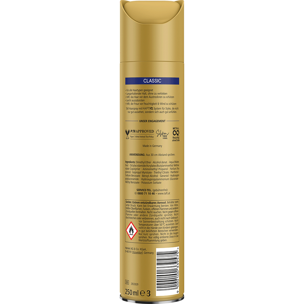 Bild: Schwarzkopf taft Haarspray Classic 