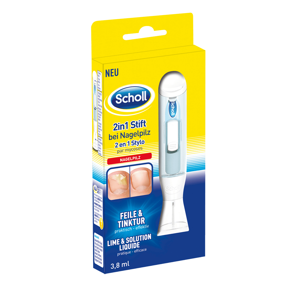 Bild: Scholl 2in1 Stift bei Nagelpilz 