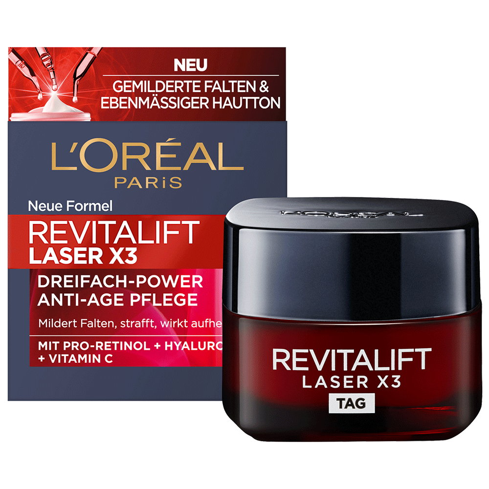 Bild: L'ORÉAL PARIS Revitalift Laser X3 Tagespflege 