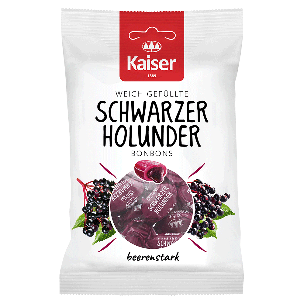 Bild: Kaiser Schwarzer Holunder Bonbons Beere 