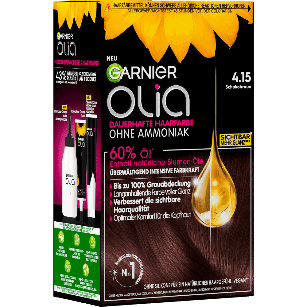 Bild: GARNIER Olia Coloration schokobraun