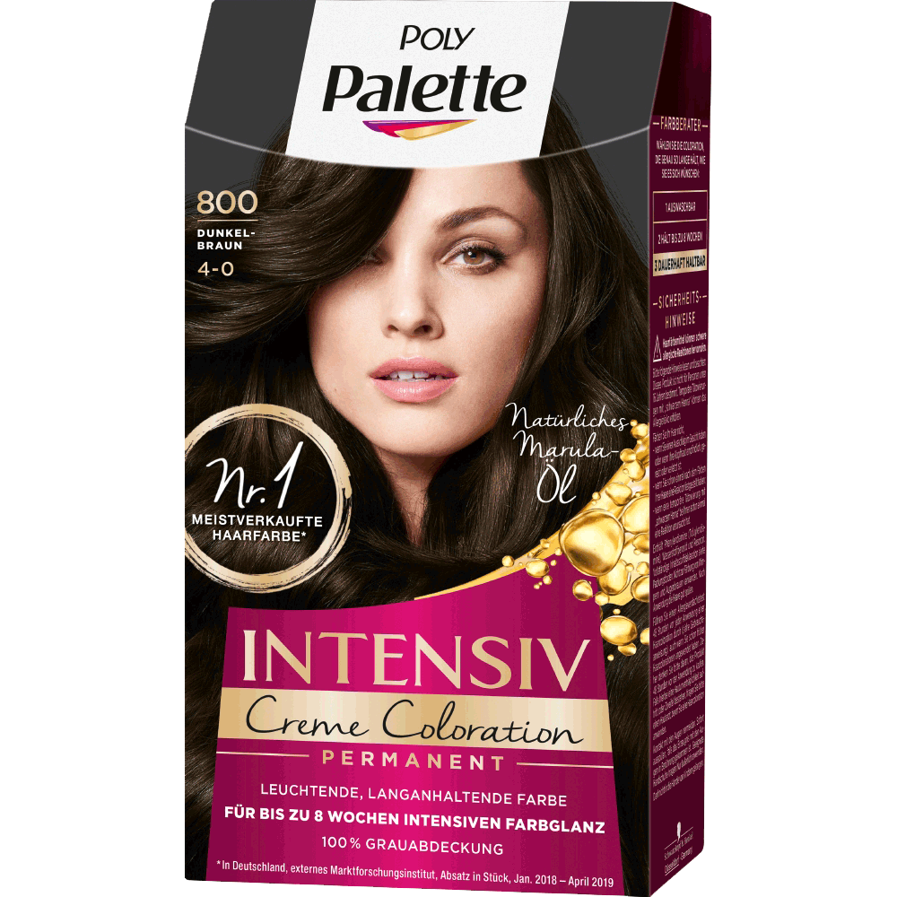 Bild: POLY Palette Intensiv Creme Coloration dunkelbraun