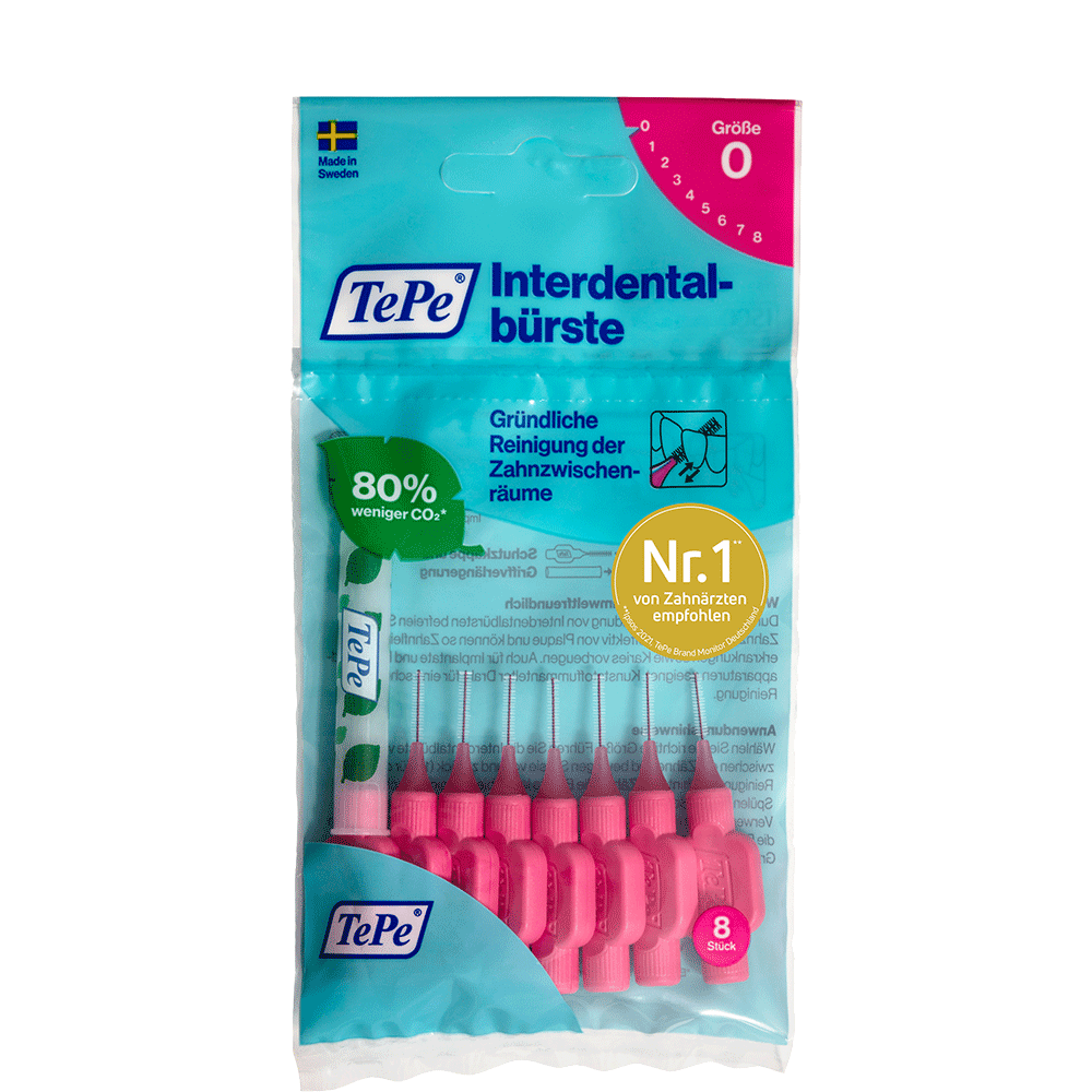 Bild: TePe Interdentalbürsten pink 0.4mm 