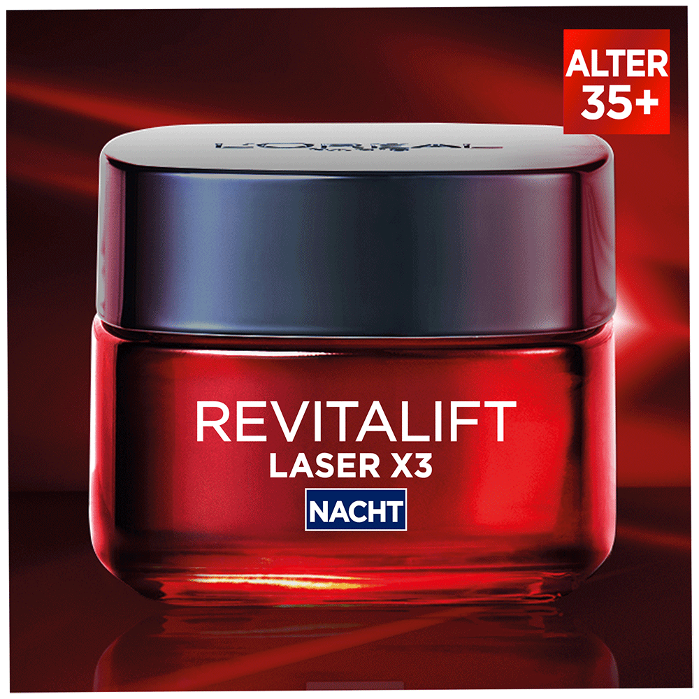 Bild: L'ORÉAL PARIS Revitalift Laser X3 Nachtpflege 