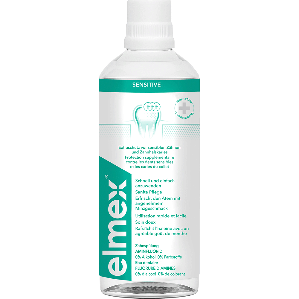 Bild: elmex SENSITIVE Plus Zahnspülung 