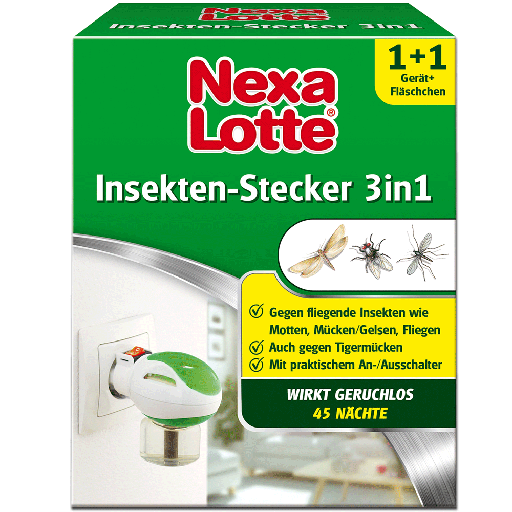 Bild: Nexa Lotte Insektenstecker 3in1 Nachfüllgröße 