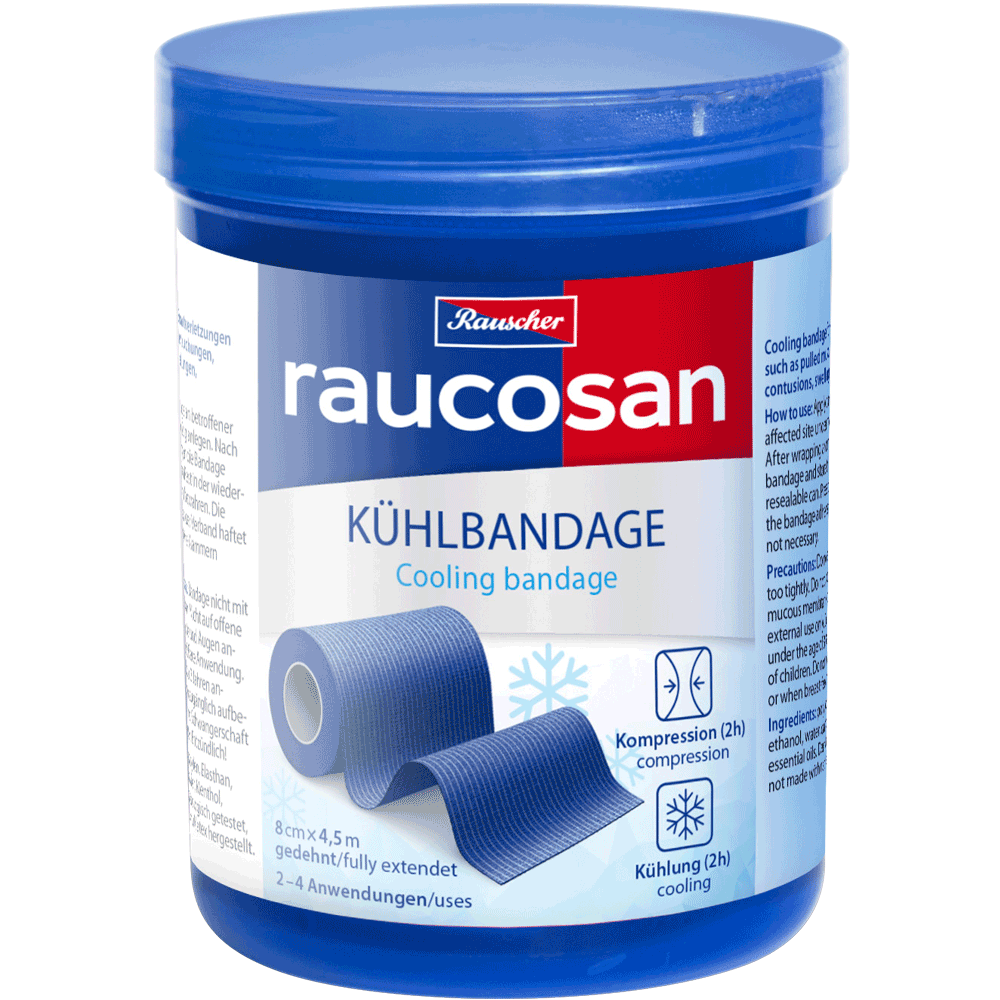 Bild: Raucosan Kühlbandage 