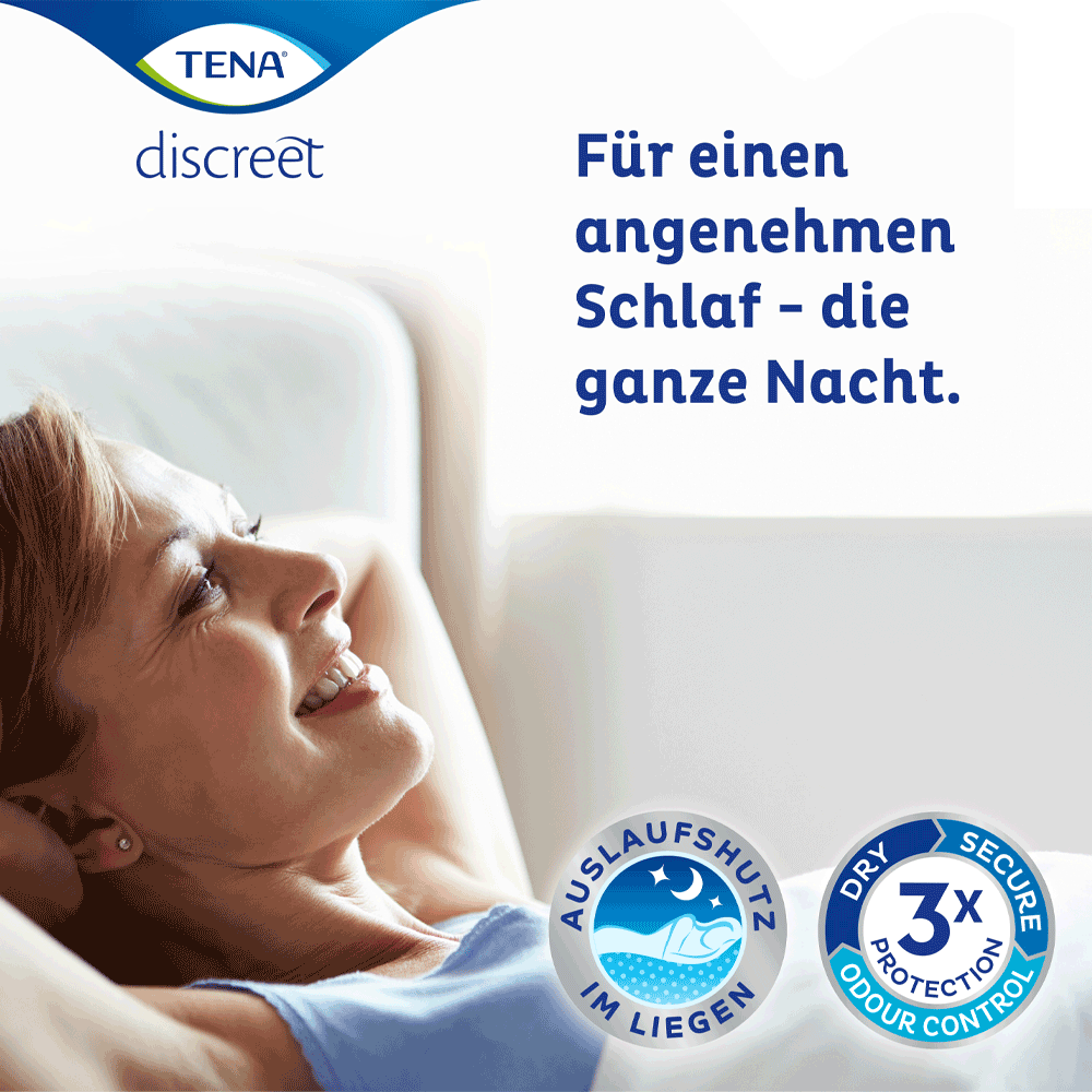 Bild: TENA Discreet Protect+ Nacht Einlagen Maxi Night 