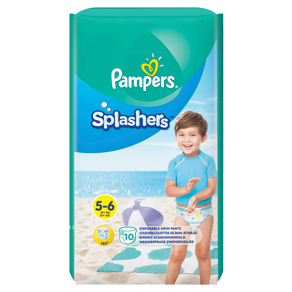 Bild: Pampers Splashers Größe 5-6, 14+ kg 