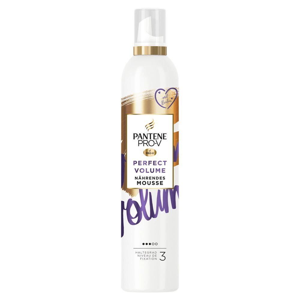 Bild: PANTENE PRO-V Perfect Volume Nährendes Haar Mousse Mit Biotin 