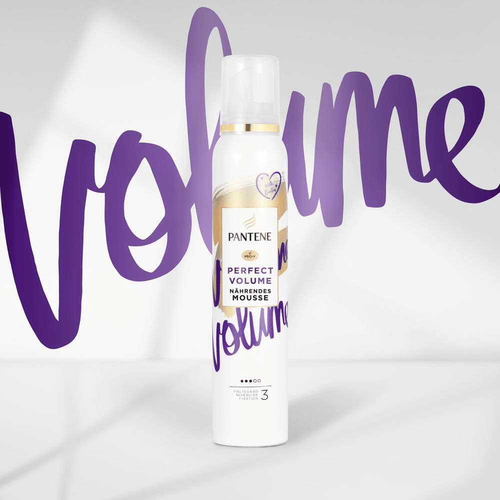 Bild: PANTENE PRO-V Perfect Volume Nährendes Haar Mousse Mit Biotin 