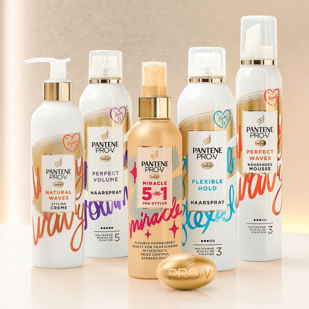 Bild: PANTENE PRO-V Perfect Volume Nährendes Haar Mousse Mit Biotin 