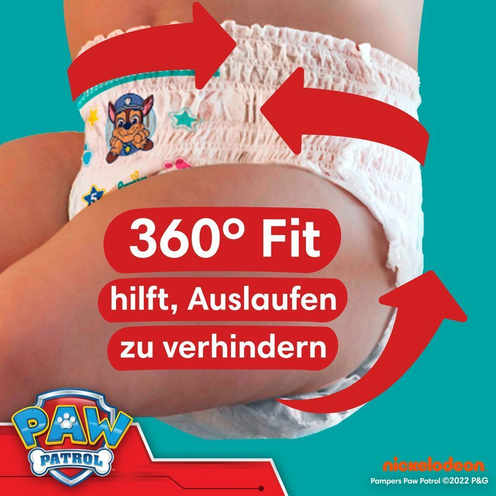 Bild: Pampers Baby-Dry Pants Paw Patrol Limited Edition Größe 5,12kg - 17kg 