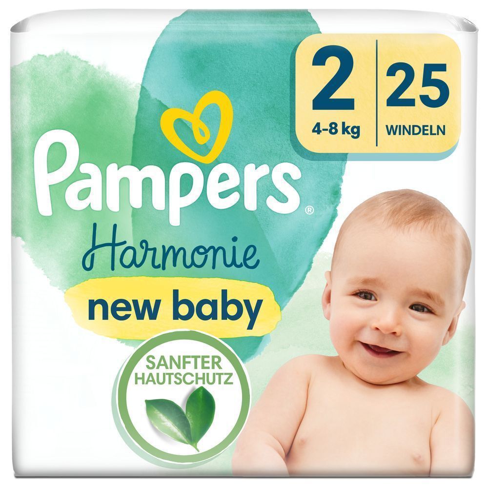 Bild: Pampers Harmonie Größe 2, 4kg - 8kg 