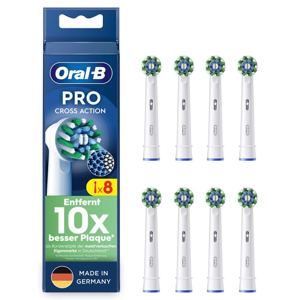 Bild: Oral-B Pro CrossAction Aufsteckbürsten 