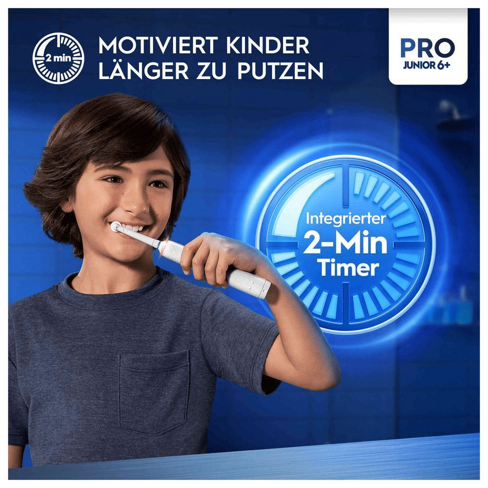 Bild: Oral-B Pro Junior Elektrische Zahnbürste 