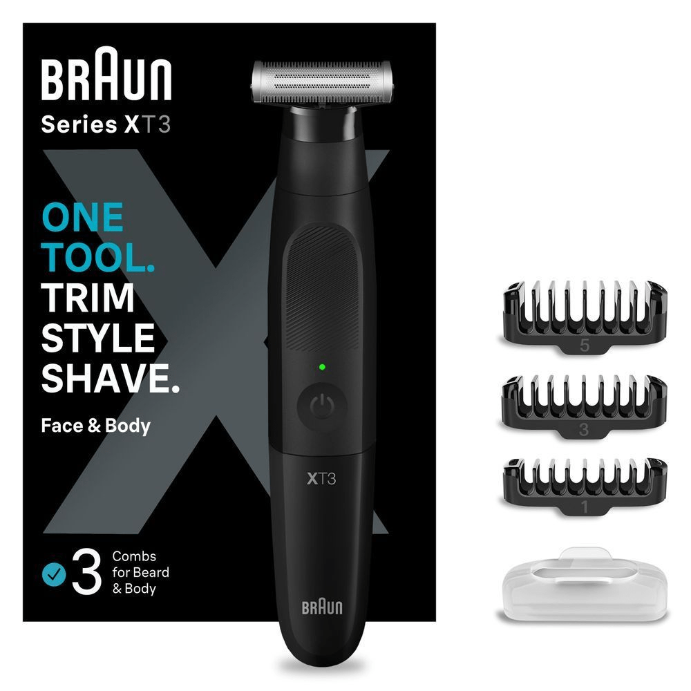 Bild: Braun Series X Barttrimmer XT3100 