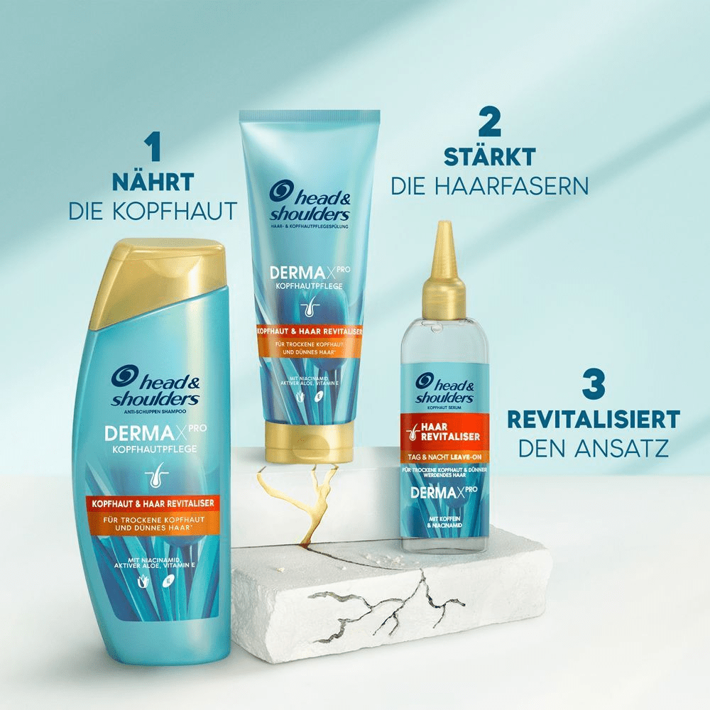 Bild: head & shoulders DERMAXPRO Revitaliser, Anti-Schuppen-Shampoo 