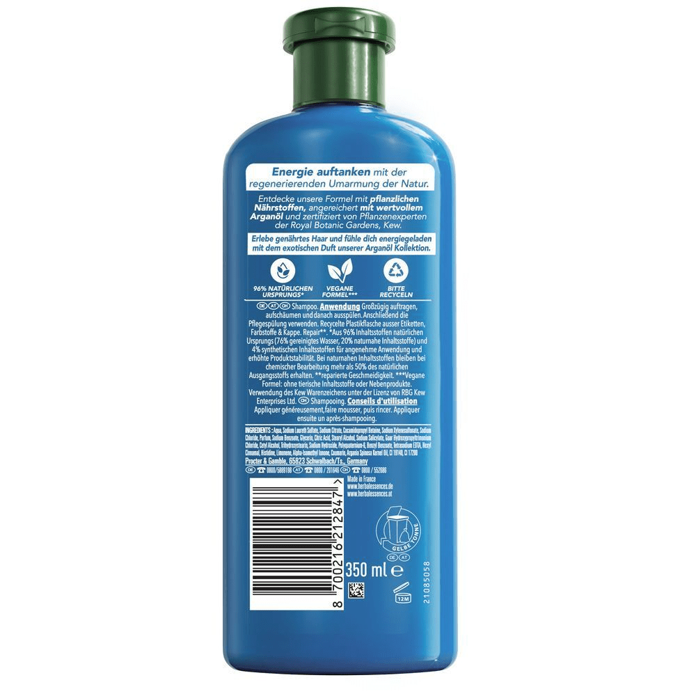 Bild: Herbal essences Repair Shampoo mit Arganöl 