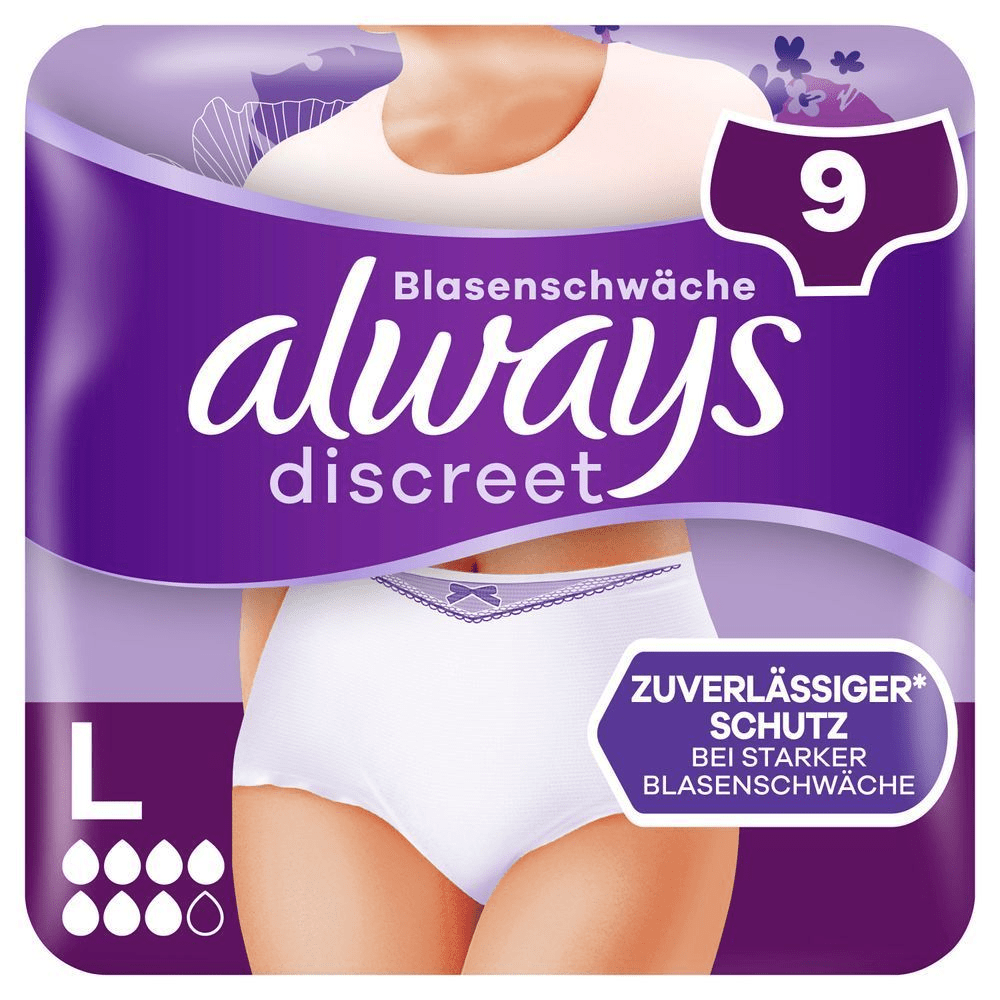 Bild: always Discreet Inkontinenz-Höschen 