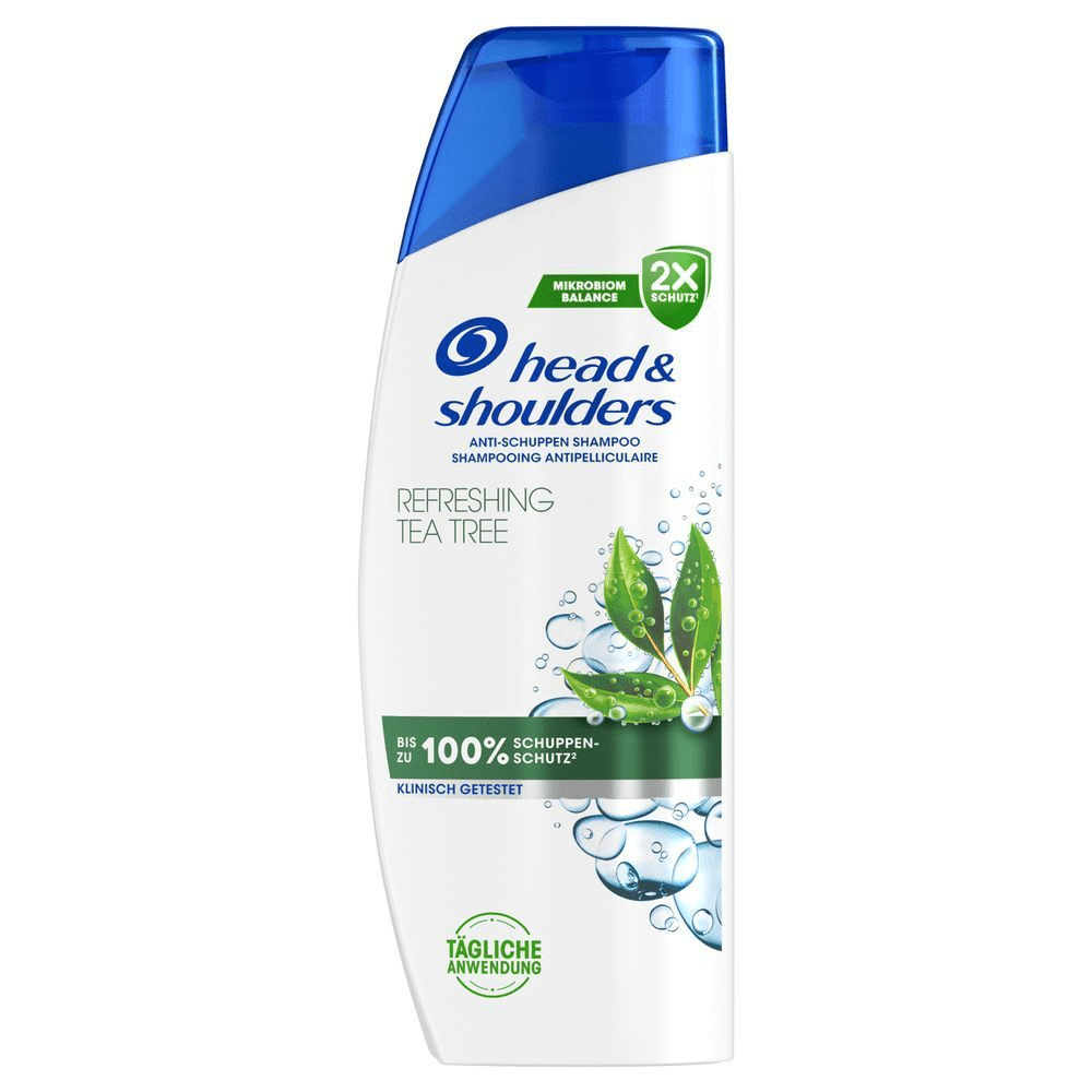 Bild: head & shoulders Refreshing Tea Tree Anti-Schuppen-Shampoo 