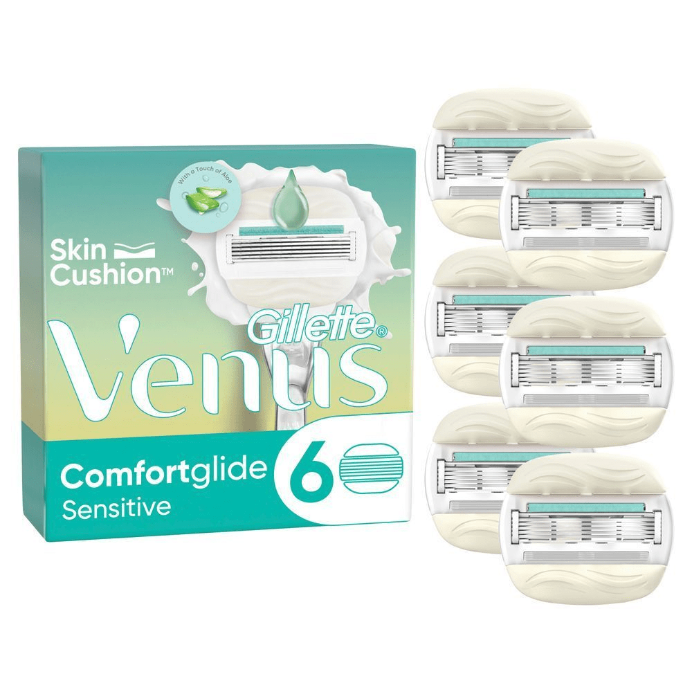 Bild: Gillette Venus Comfortglide Sensitive Ersatzklingen 